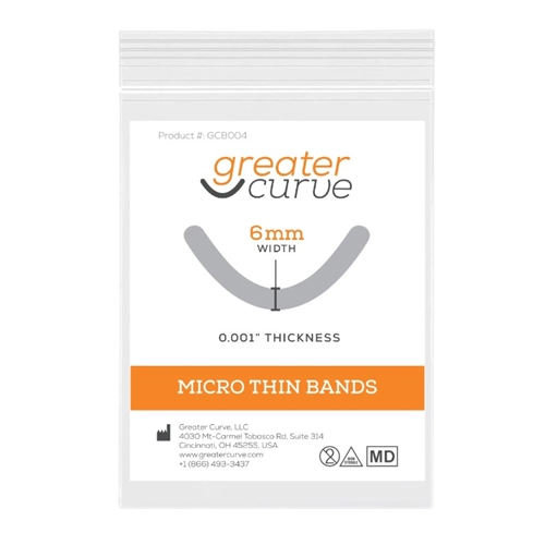 GREATER CURVE TOFFLEMIRE MICRO THIN 0,001 INCH MATRIXBANDJES (50pc)