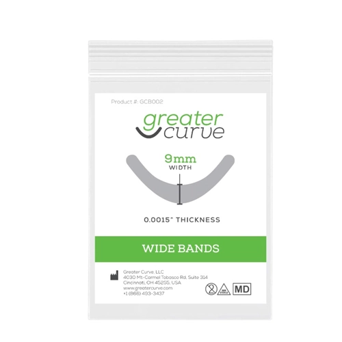 GREATER CURVE TOFFLEMIRE 9mm WIDE 0,0015
