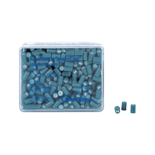 KERR SUPERMAT SUPERCAPS SPOOLS BLAUW NR.2020 (500st)
