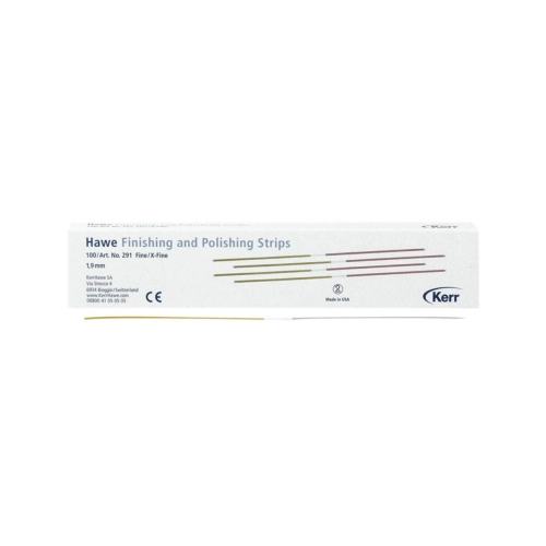 KERR POLIJSTSTRIPS X-FINE/FINE 1,9mm NR.291 (100st)