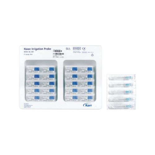 KERR SPOELNAALDEN 23G 0,6x25mm SIDE-VENT NR.503 BLAUW (40st)