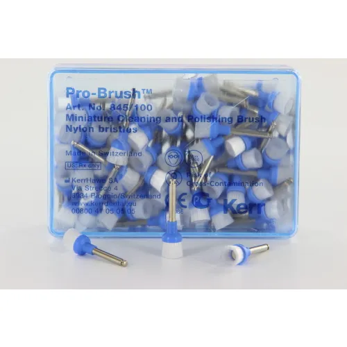 KERR TANDREINIGINGSBORSTELS PRO-BRUSH NYLON RA NR.845 (100st)