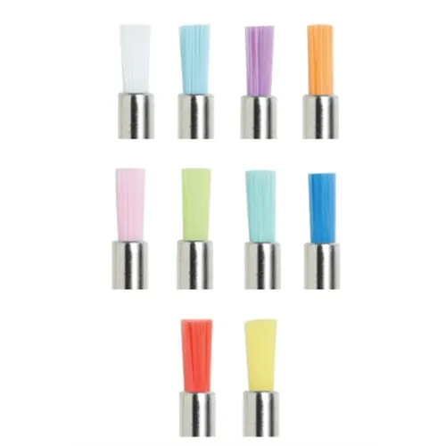 PREMIUM PLUS POLIJSTBORSTELS RA MICROTUFT ASSORTI NYLON (100st) REF 265A