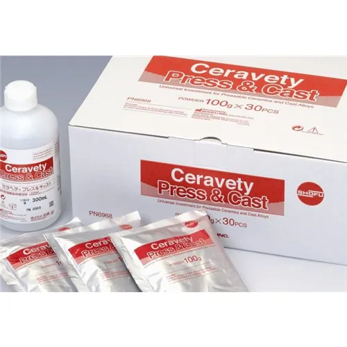 SHOFU CERAVETY PRESS & CAST POEDER (30x100gr)