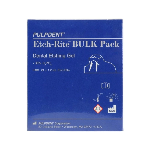 PULPDENT ETCH-RITE ETSGEL IN SPUITJES (24x1,2ml)