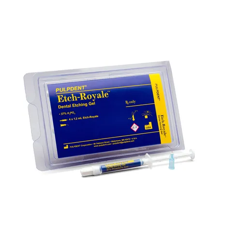 PULPDENT ETCH-ROYALE ETSGEL IN SPUITJES (4x1,2ml/tips)