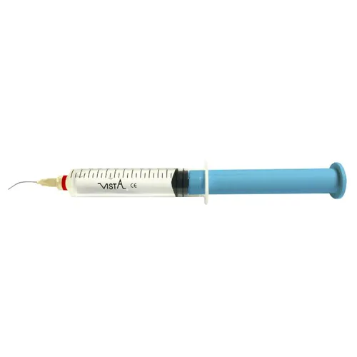 VISTA DRIPPLES SYRINGES 6cc WITH COLOR COLORED PLUNGER (100 spuitjes, 80 applivac tips, 20 secure lock tips) 