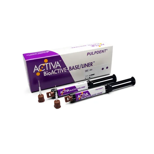 PULPDENT ACTIVA BIOACTIVE BASELINER VALUE PACK (2x5ml/40 mixing tips 20 gauge)