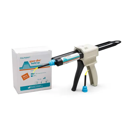 PULPDENT SPEE-DEE BUILD-UP (50ml AUTOMIX CARTRIDGE/ TIPS)