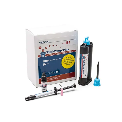 PULPDENT TUFF-TEMP B1 CARTRIDGE (50ml/tips)