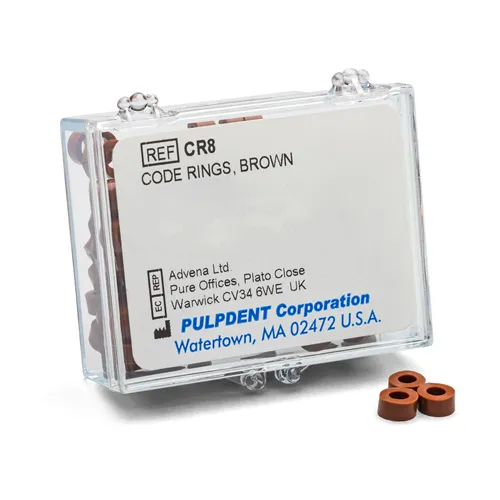 PULPDENT CODE-RINGEN BRUIN (50st)