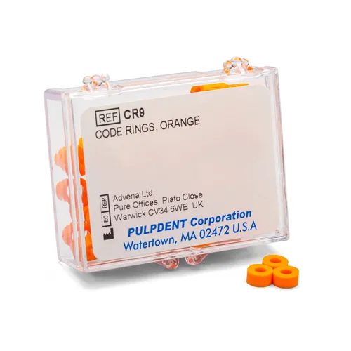 PULPDENT CODE-RINGEN LARGE ORANJE (60st)