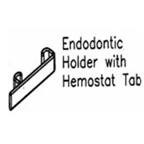 SCHICK ENDODONTIC HOLDER WITH HEMOSTATIC TAB SIZE 1 