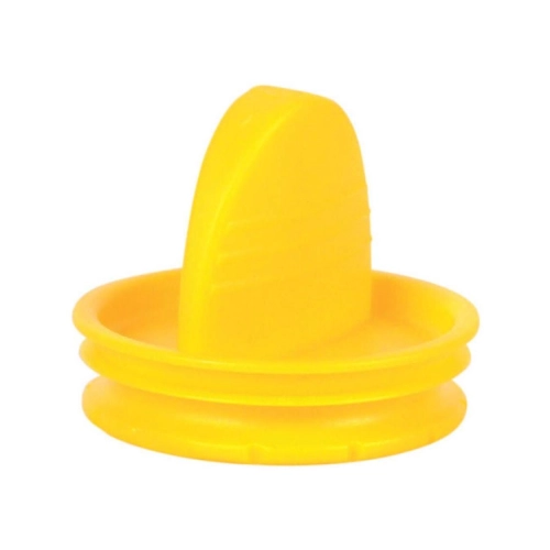 DÜRR WEGWERPFILTERS AFSLUITDOP GEEL