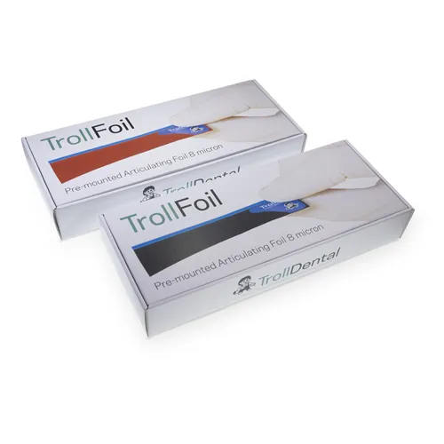 DIRECTA TROLLFOIL ARTIKULATIEPAPIER ROOD (8µ/500st)