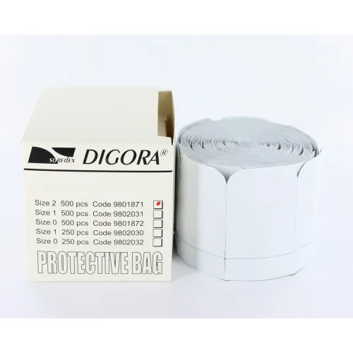 SOREDEX DIGORA RONTGENFILMHOESJES SIZE 2  3x4cm (500st)