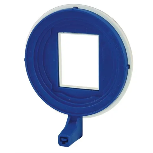 KKD RWT WINDOW WXR ANTERIOR VIZIERRING SIZE 2 3x4 BLAUW (1st) 5440