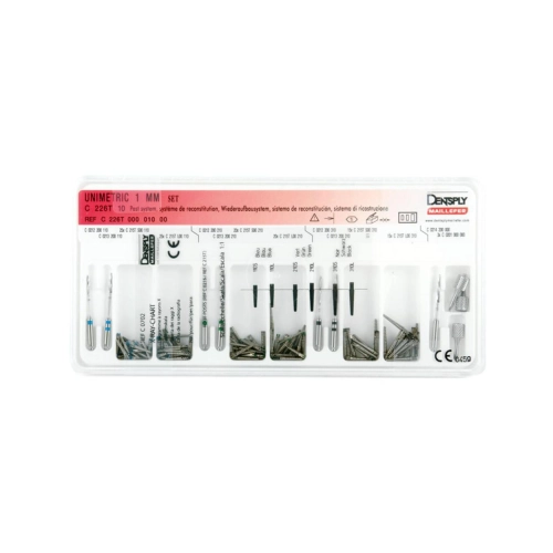 MAILLEFER UNIMETRIC 1,0mm TITANIUM COMPLEET