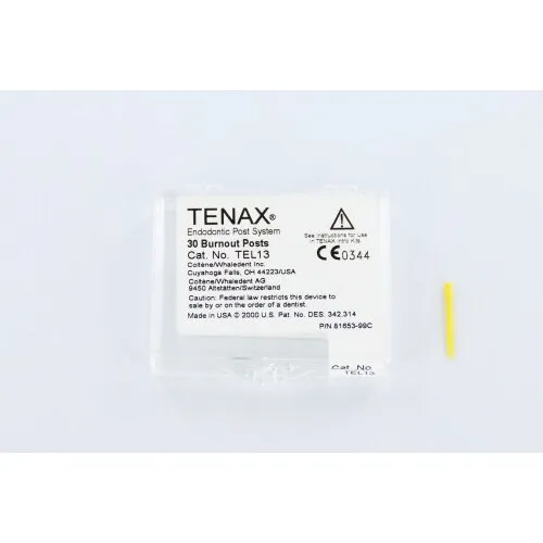 WHALEDENT TENAX STIFTEN RESTLOOS VERBRANDBAAR TE-L-13 GEEL (30st)