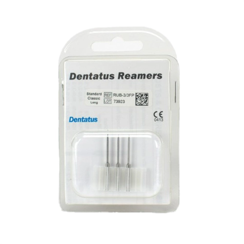 DENTATUS CLASSIC SCREW POST REAMERS LANG NR. 3 (3st) RUB-3/3