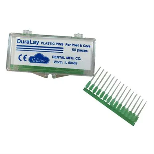 RELIANCE DURALAY PLASTIC PINS GROEN (5x10st)