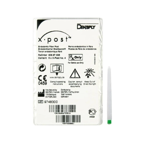 DENTSPLY SIRONA CORE X-POST STIFTEN SIZE 4 GROEN (5st)
