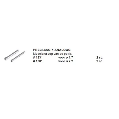 CEKA PRECI-SAGIX 1,7mm ANALOOG (2st)