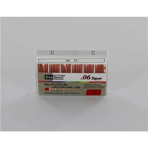 DIADENT GUTTA PERCHA POINTS .06 NR.15 WIT (60st)