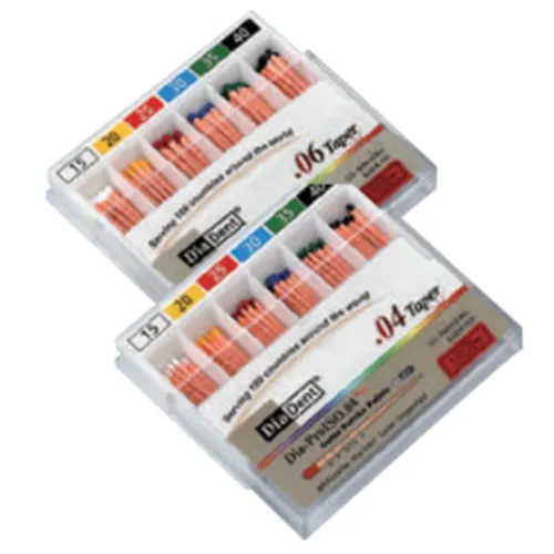 DIADENT GUTTA PERCHA POINTS .06 NR.20 GEEL (60st)