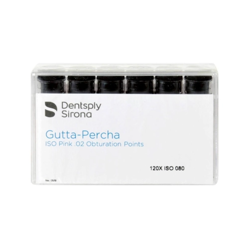 MAILLEFER GUTTA PERCHA POINTS NR.80 PINK (120st)