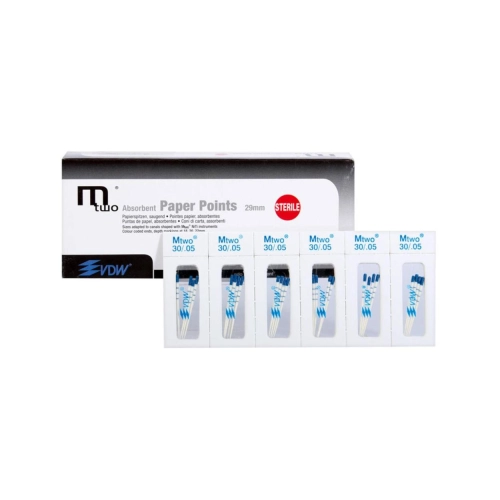 VDW Mtwo PAPERPOINTS 29mm .05 NR.30 STERIEL (144st)