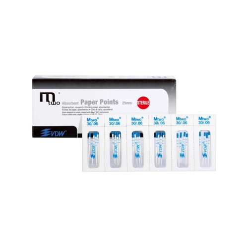 VDW Mtwo PAPERPOINTS 29mm .06 NR.30 STERIEL (144st)