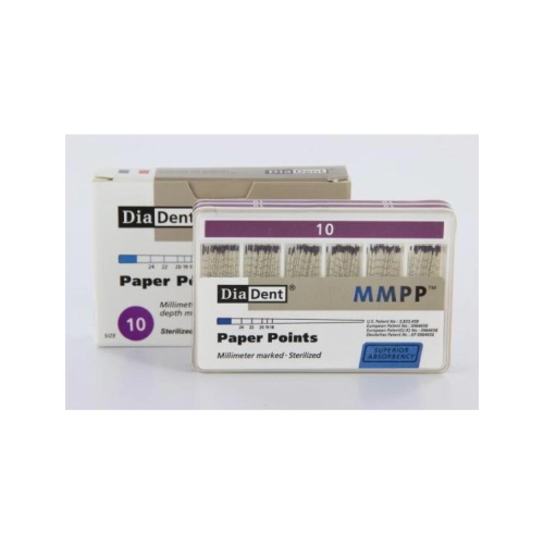 DIADENT PAPERPOINTS COLOR-CODED NR.10 PAARS (200st)