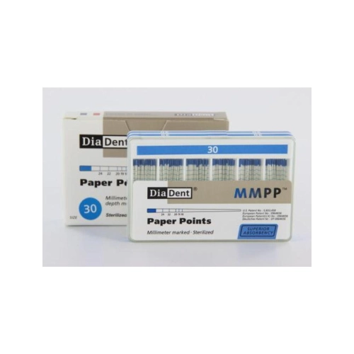 DIADENT PAPERPOINTS COLOR-CODED NR.30 BLAUW (200st)