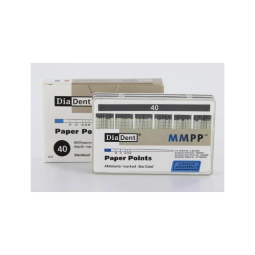 DIADENT PAPERPOINTS COLOR-CODED NR.40 ZWART (200st)