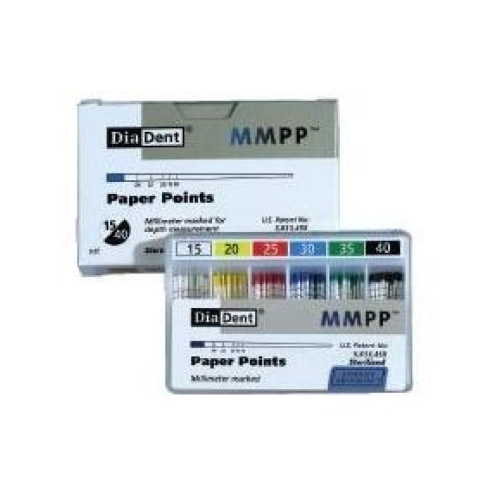 DIADENT PAPERPOINTS COLOR-CODED ASSORTED NR.90-140 (120st)