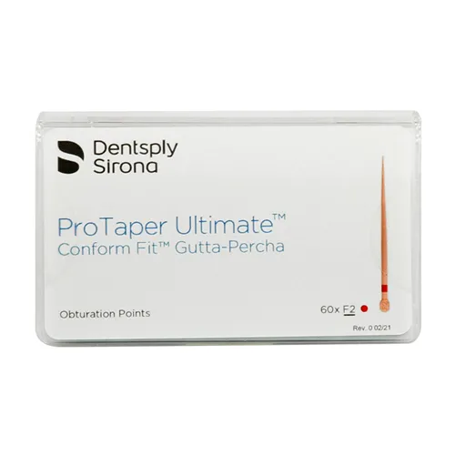 DENTSPLY GP POINTS VOOR PROTAPER ULTIMATE CONFORM FIT F2 ROOD (60st)