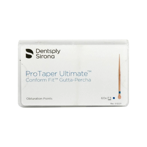 DENTSPLY GP POINTS VOOR PROTAPER ULTIMATE CONFORM FIT F3 BLAUW (60st)