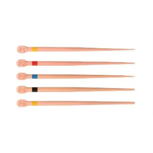 DENTSPLY GUTTA PERCHA POINTS VOOR PROTAPER GOLD CONFORM FIT F2-F3 ASSORTED (60st)