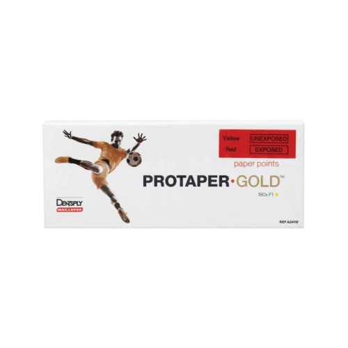 DENTSPLY PAPERPOINTS VOOR PROTAPER GOLD F1 GEEL (180st)