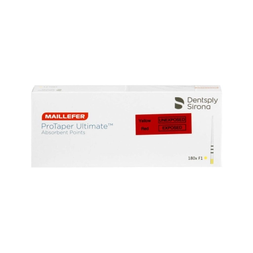 DENTSPLY PAPERPOINTS VOOR PROTAPER ULTIMATE F1 GEEL (180st)