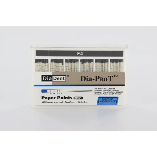 DIADENT PAPERPOINTS DIA-PROT F4 ZWART (100st)
