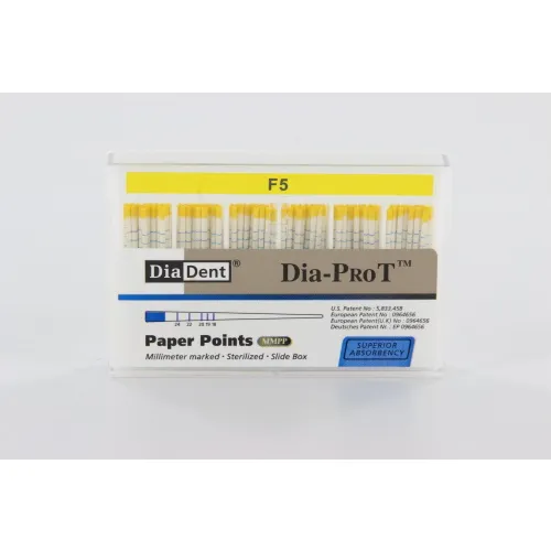 DIADENT PAPERPOINTS DIA-PROT F5 GEEL (100st)
