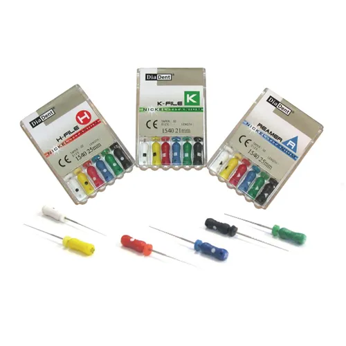 DIADENT NiTi H-FILES .02 25mm NR.25 ROOD (6st)