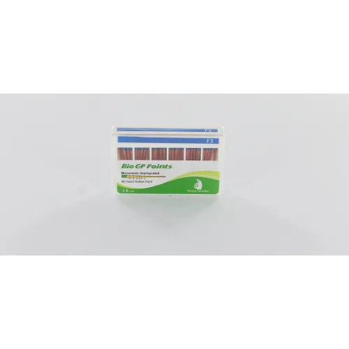 SUREDENT BIOCERAMIC IMPREGNATED GUTTA PERCHA POINTS VOOR PROTAPER F3 (Slide box, 60st)