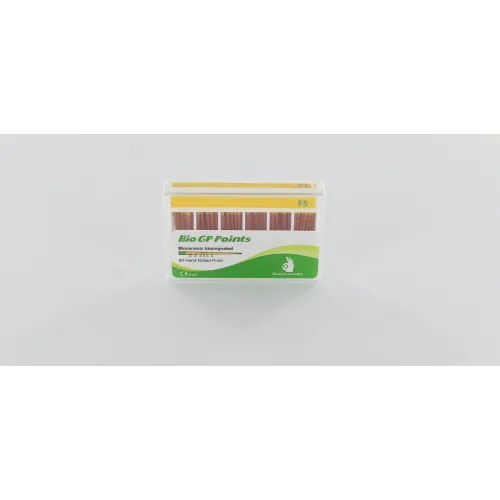 SUREDENT BIOCERAMIC IMPREGNATED GUTTA PERCHA POINTS VOOR PROTAPER F5 (Slide box, 60st)