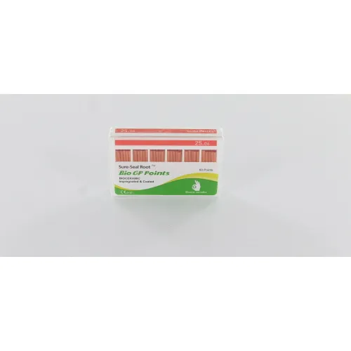 SUREDENT BIOCERAMIC IMPREGNATED & COATED GUTTA PERCHA POINTS 25.06 (Slide box, 60st)