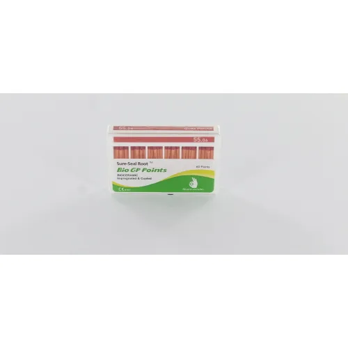 SUREDENT BIOCERAMIC IMPREGNATED & COATED GUTTA PERCHA POINTS 55.06 (Slide box, 60st)