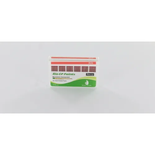 SUREDENT BIOCERAMIC IMPREGNATED GUTTA PERCHA POINTS VOOR RECIPROC R25 (60st)