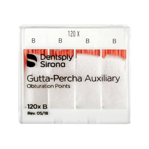 MAILLEFER GUTTA PERCHA HULPSTIFTEN (AUXILIARY POINTS) B 120st